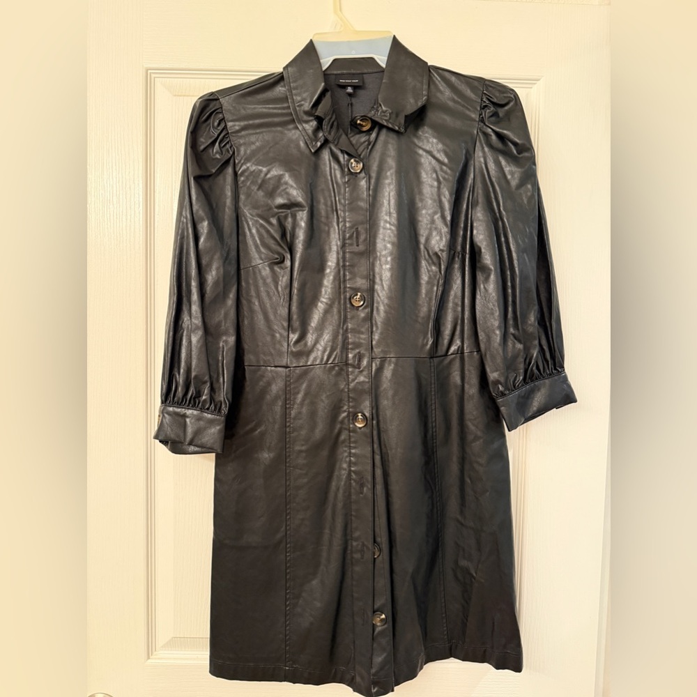 NWT Target Who What Wear faux leather jacket/dress